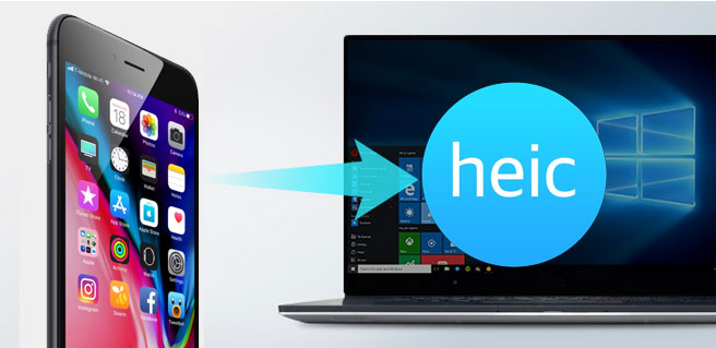 transfer heic from iphone to pc