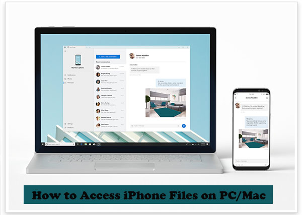 access iphone files on pc