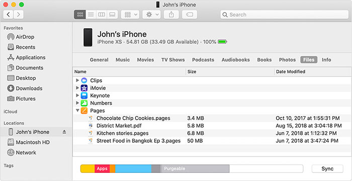 how to transfer songs from ipod to mac with finder