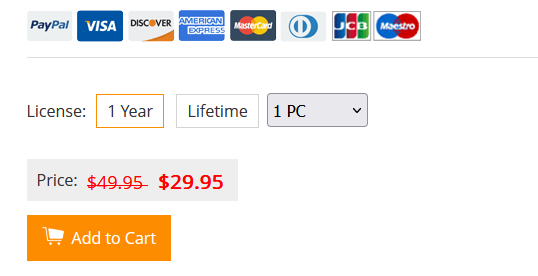 select the number of supported computers