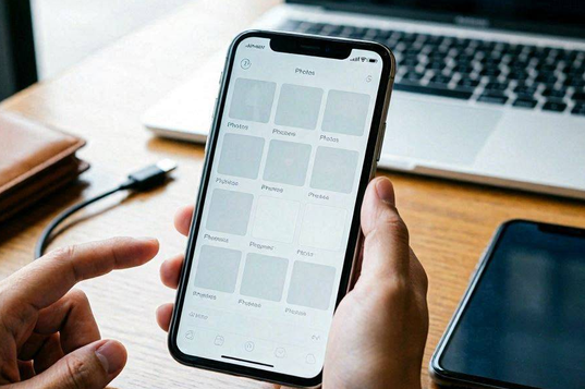 airdropped photos not showing up on iphone