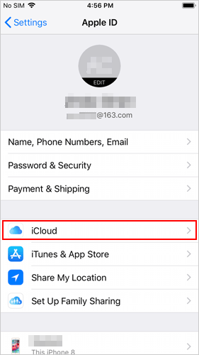 How to Backup iMessages to iCloud - 1