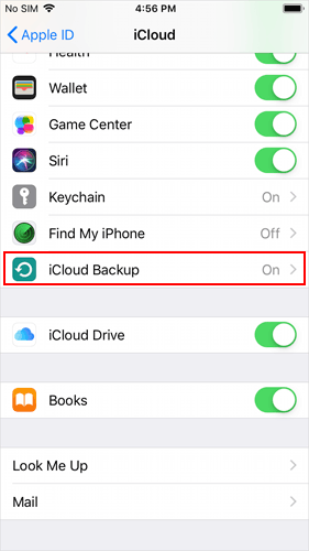 How to Backup iMessages to iCloud - 2