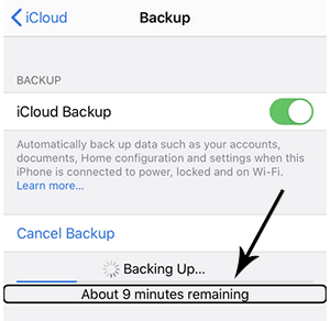 how to back up iphone with broken screen and passcode via icloud