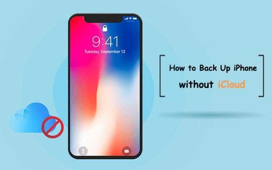backup iphone without icloud