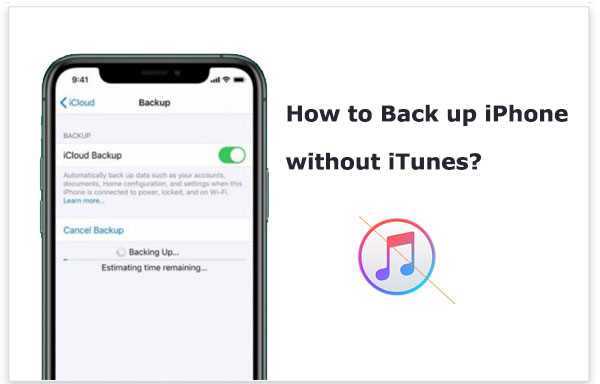 how to back up iphone to computer without itunes