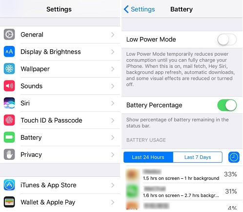 enable low power mode to fix iphone overheating while charging