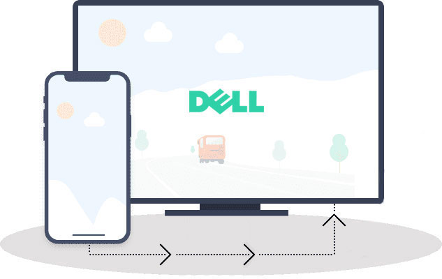 how to connect iphone to dell laptop