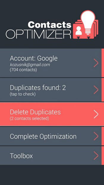 ios contact manager like contacts optimizer pro