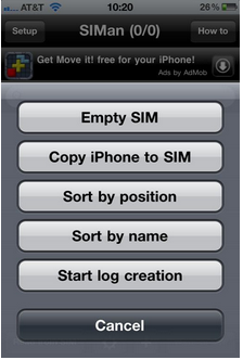 how to export contacts from iphone to sim by jailbreaking