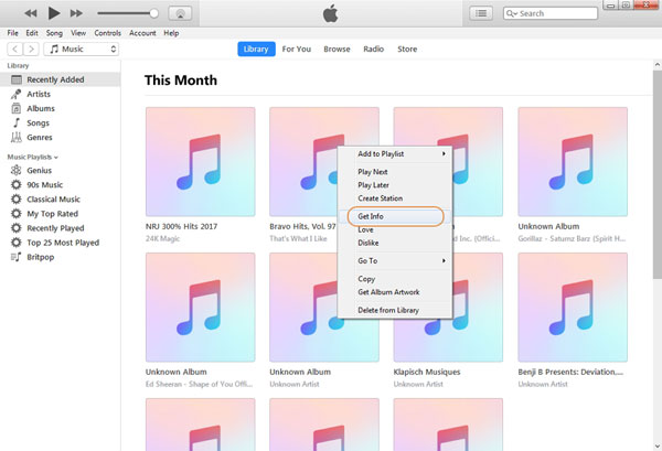 add songs to itunes library