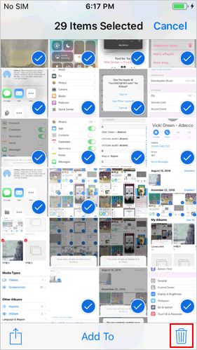 How to Delete All Photos from iPhone via Photos App - 1