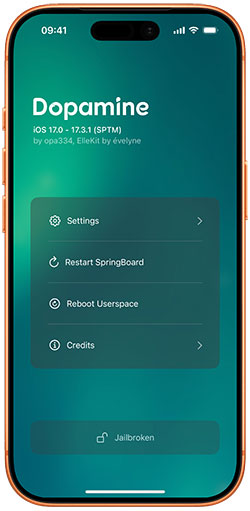 jailbreak ios with dopamine