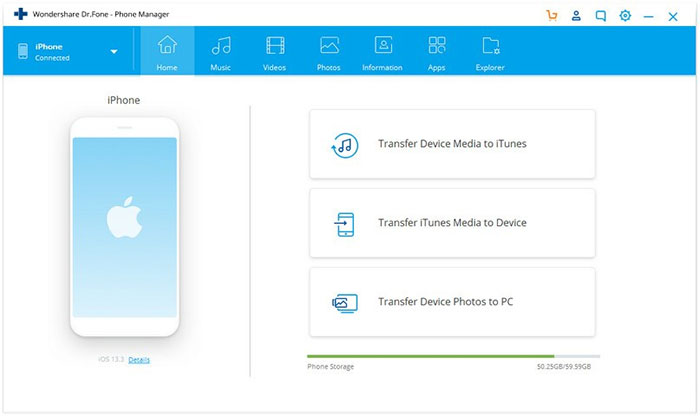 best iphone to pc transfer software like drfone phone manager