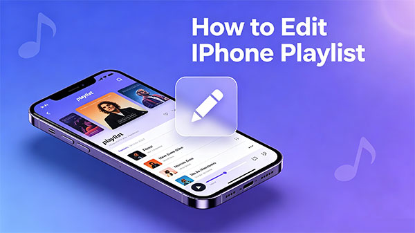 edit iphone playlist