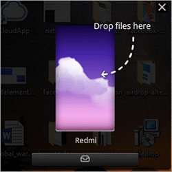 how to airdrop from iphone to pc using filedrop