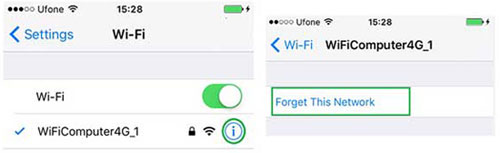 reconnect iphone to wifi