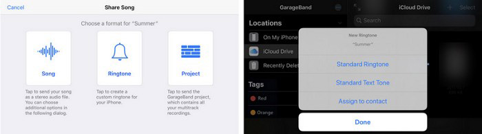 how to make voice memo into a ringtone with garageband