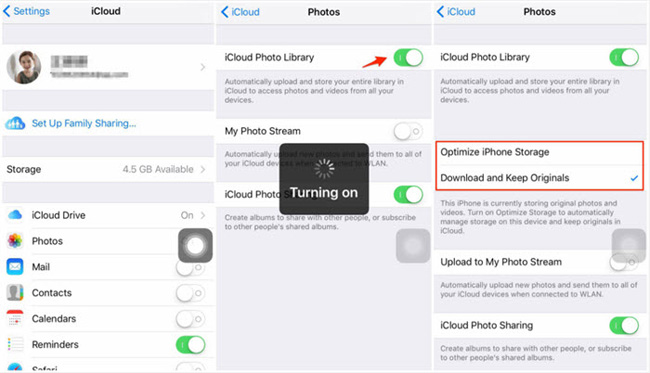 how to move photos from icloud to google photos on iphone