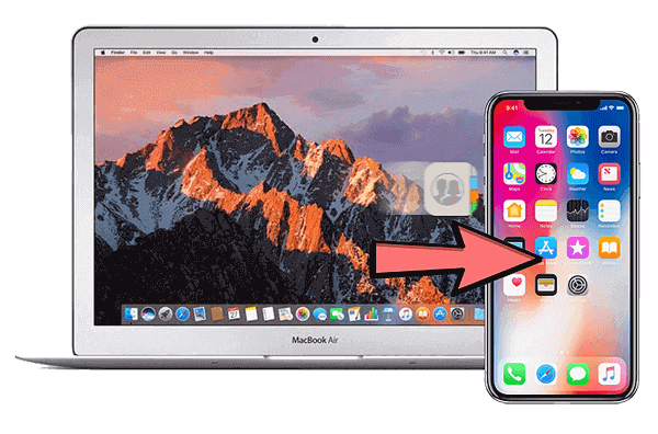 how to sync contacts from mac to iphone
