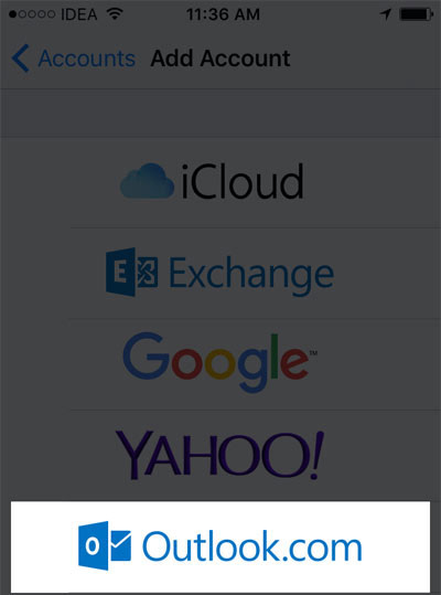 outlook crashes when opening iphone