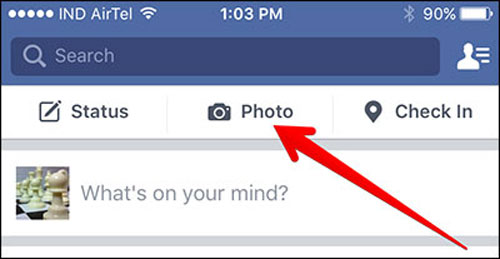 upload videos on facebook