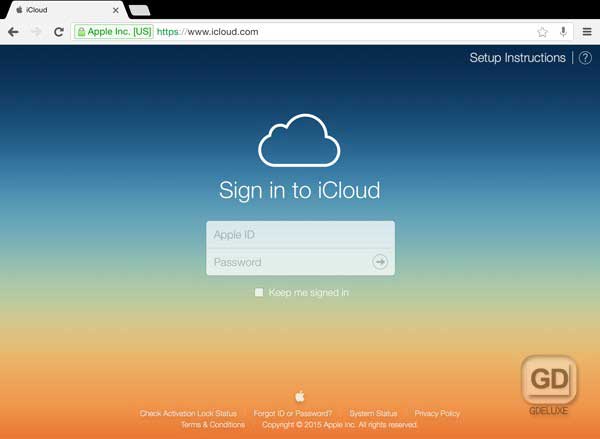 how to transfer data from icloud to iphone via icloud web