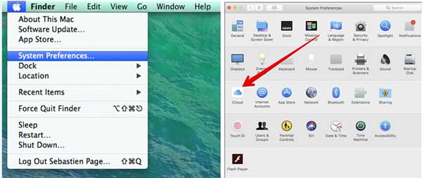 how to sync iphone wirelessly with mac via icloud