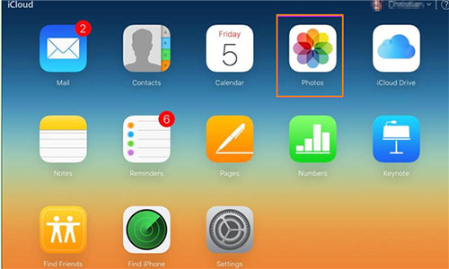 how to import live photos to pc using icloud