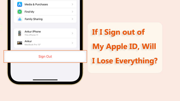 what happens if i sign out of my apple id