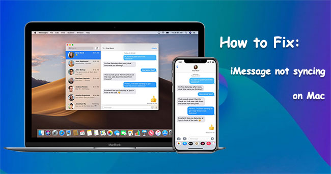 imessage not syncing on mac