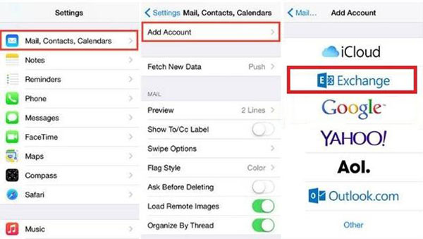 transfer csv from pc to iphone via email