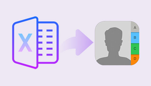 import contacts from excel to iphone