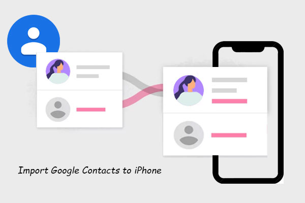 import google contacts to iphone