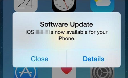 update ios version to fix location issues on iphone