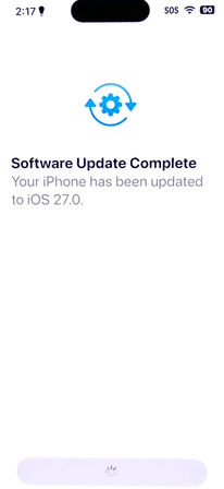 update to the latest ios 27