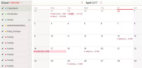 how to print ipad calendar on icloud dot com