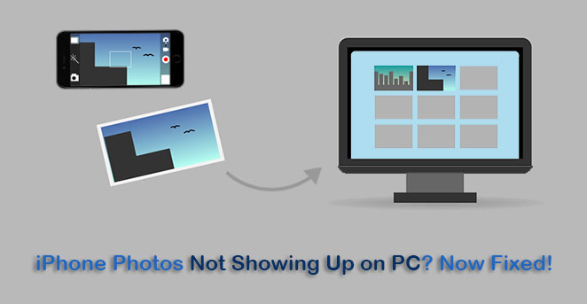 iphone photos not showing up on pc