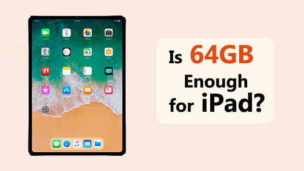 is 64gb enough for ipad