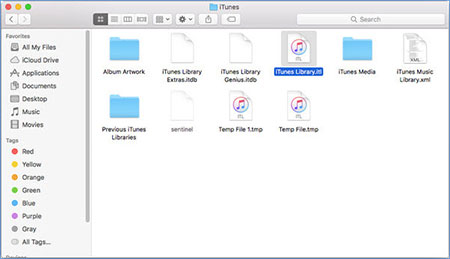 itunes library location on mac