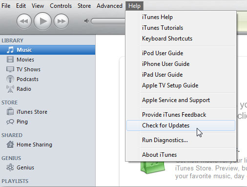 update itunes version