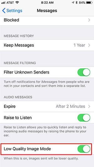 send full resolution photos on imessage on iphone