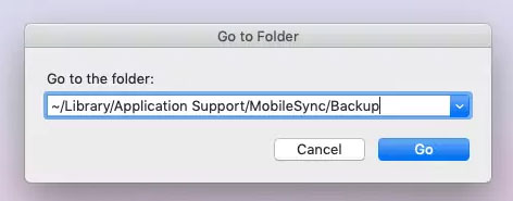 where is my iphone backup stored on mac with macos mojave or earlier