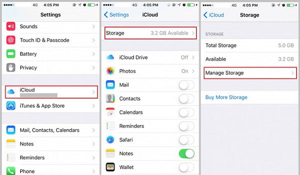 find iphone backup from icloud on iphone