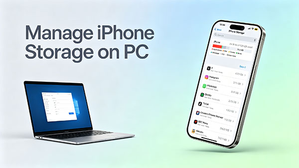 manage iphone storage on pc