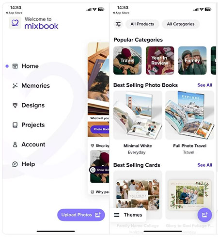 mixbook photo books