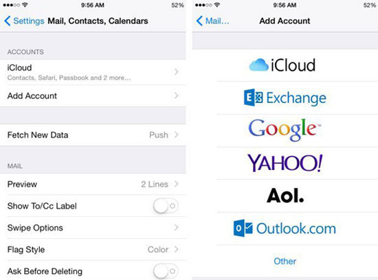 how to sync yahoo calendars with iphone