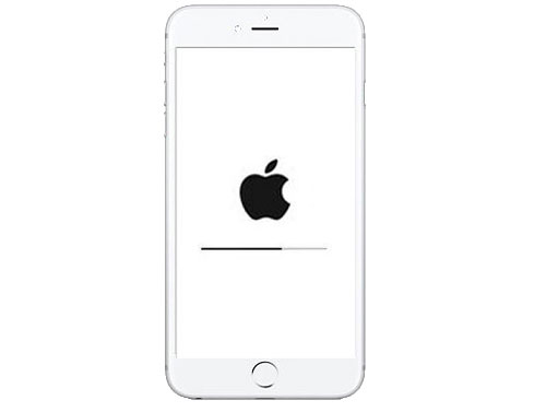 restart ios device to fix icloud backup stuck