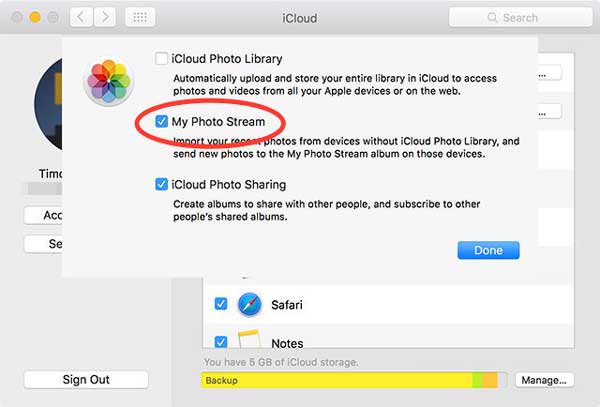 access icloud photos on mac