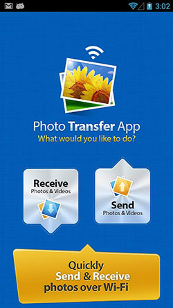 import photos to ipad with photo transfer app